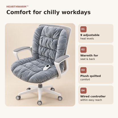 HearthWarm™ Heated Seat & Back Cushion